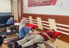 Aksi Donor Darah Warnai Peringatan Hari Bakti Kementerian Imigrasi dan Pemasyarakatan Ke-1 di Rutan Blora