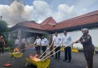 Rutan Blora Hadiri Pemusnahan Barang Bukti Inkracht di Kejari Blora